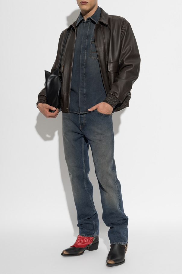 Golden Goose Jeans de corte direito