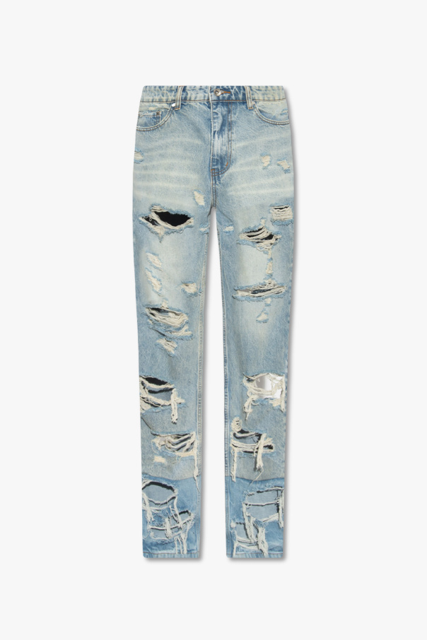 Who Decides War Jeans with vintage effect
