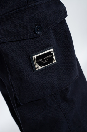 Dolce & Gabbana Patckwork Shirt Cargo jeans
