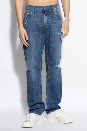 Dolce & Gabbana Jeans mit vintage-Effekt