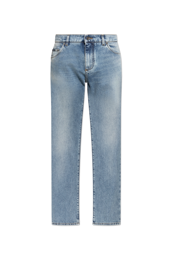 Jeans with a 'vintage' effect od Dolce & Gabbana
