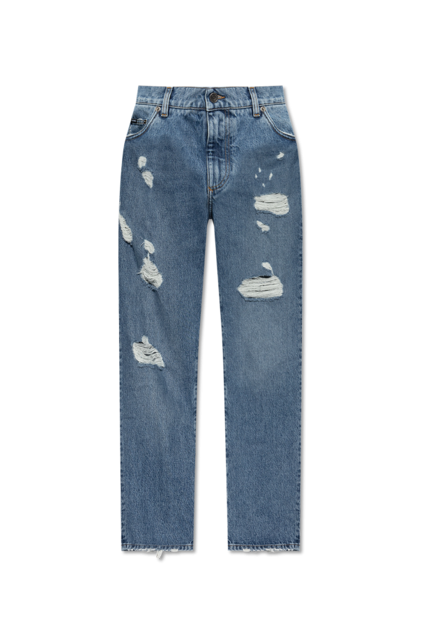 Jeans with vintage effect, zdjęcie 1 Jeans with vintage effect od Dolce & Gabbana