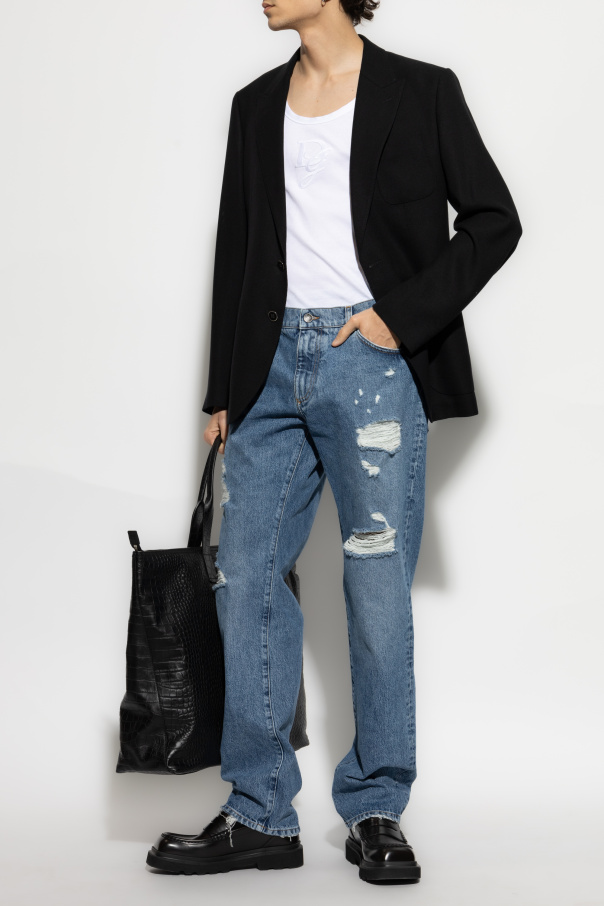 Dolce & Gabbana Jeans with vintage effect