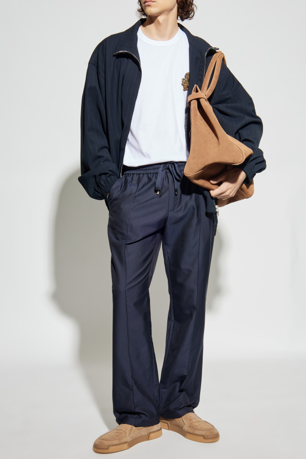 Dolce & Gabbana Trousers with stitching on the legs