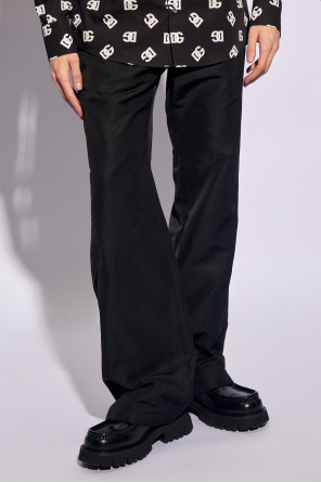 Dolce & Gabbana Spodnie z prostymi nogawkami