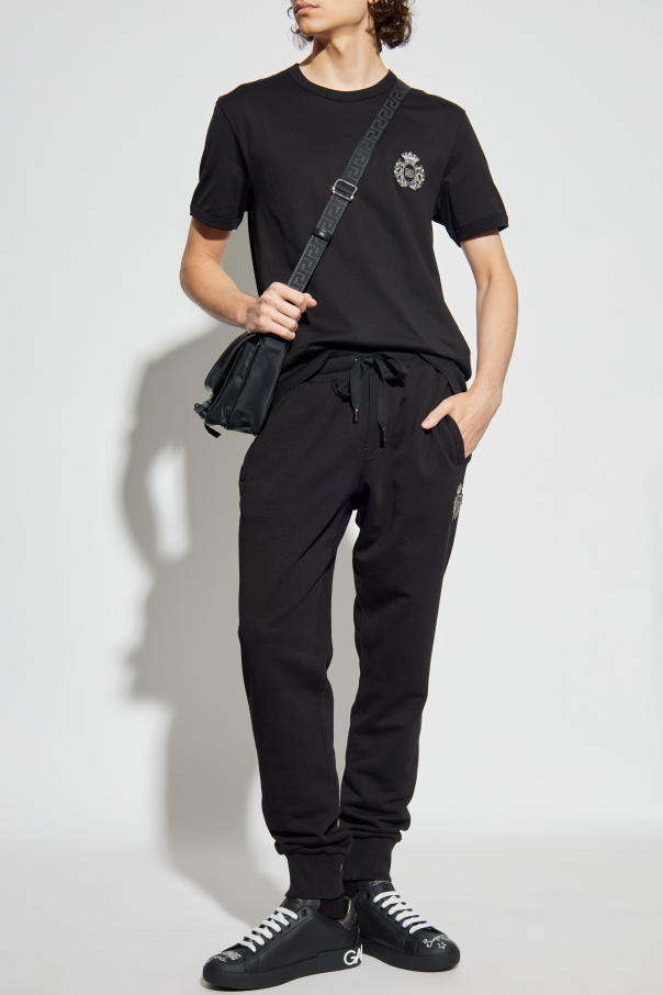 Dolce & Gabbana Pantalones deportivos con apliques