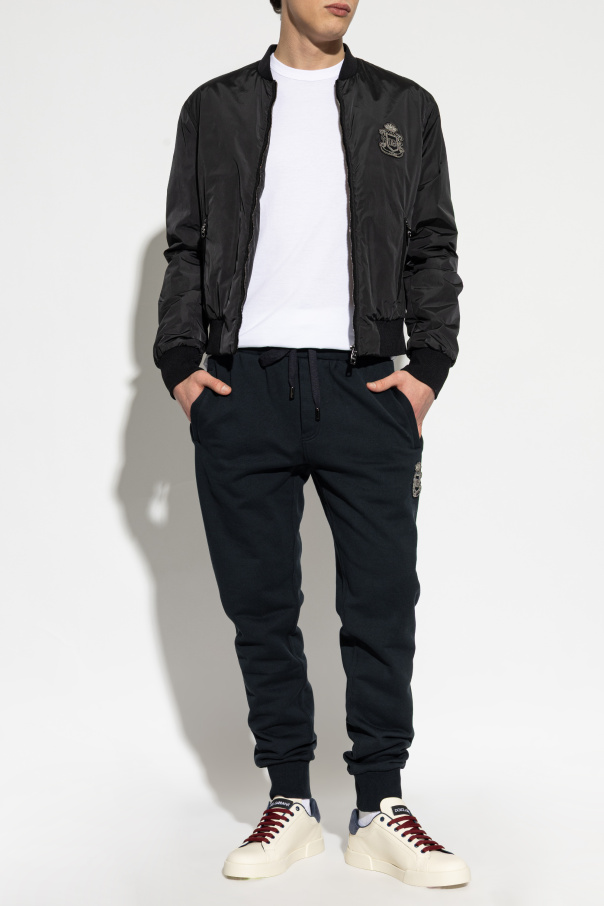 Dolce & Gabbana Spodnie dresowe z logo