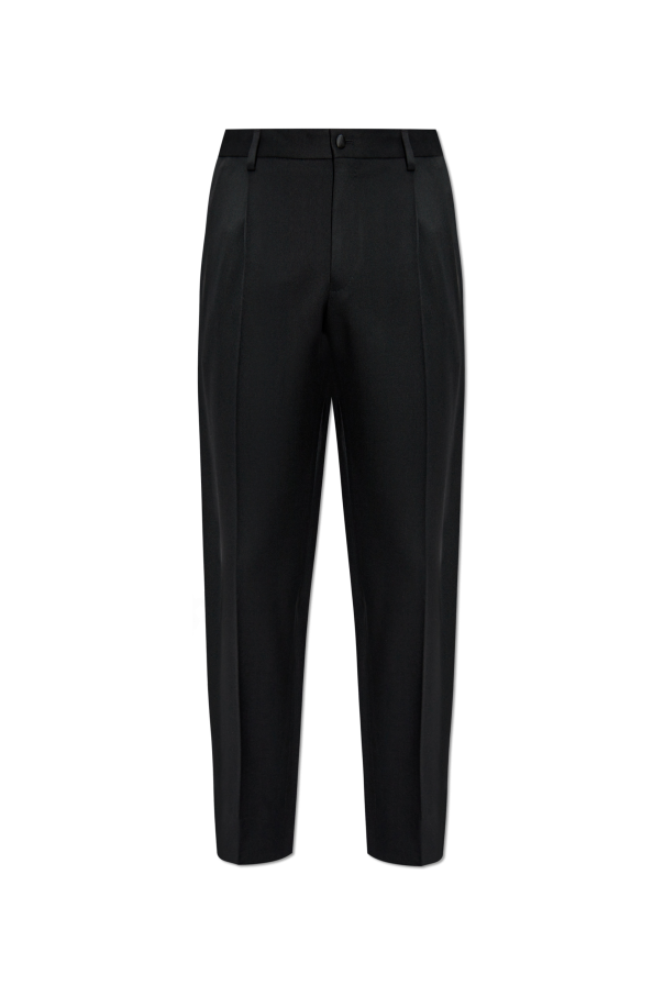 Dolce & Gabbana Wool tuxedo trousers