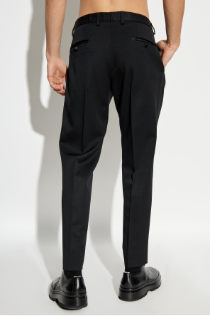 Dolce & Gabbana Wool tuxedo pants