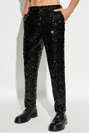 Dolce & Gabbana Sequined trousers