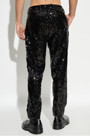 Dolce & Gabbana Sequined trousers