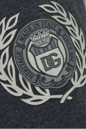 Dolce & Gabbana Pantalones deportivos con logo impreso