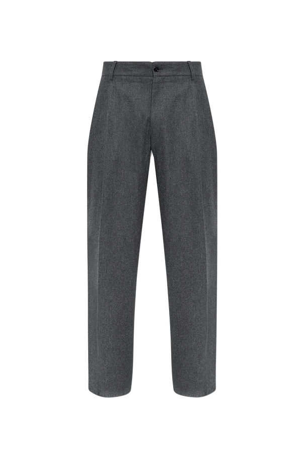 Wool pleated trousers od Dolce & Gabbana
