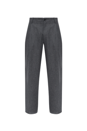 Pantalones de lana con pinzas
