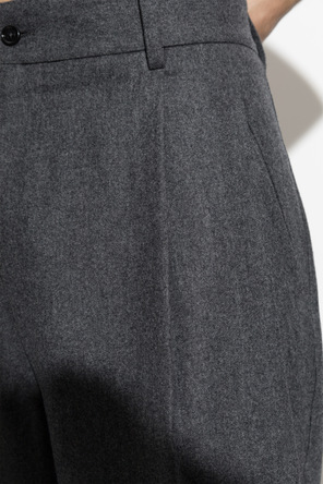 Dolce & Gabbana Wool trousers with pleats