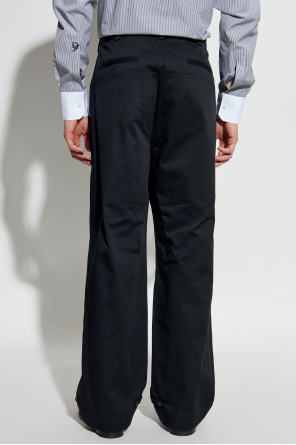 Dolce & Gabbana Cotton trousers with stitching