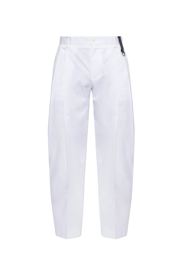 Cotton pleated trousers od Dolce & Gabbana