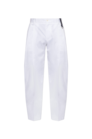 Pantalones de algodón con pinzas