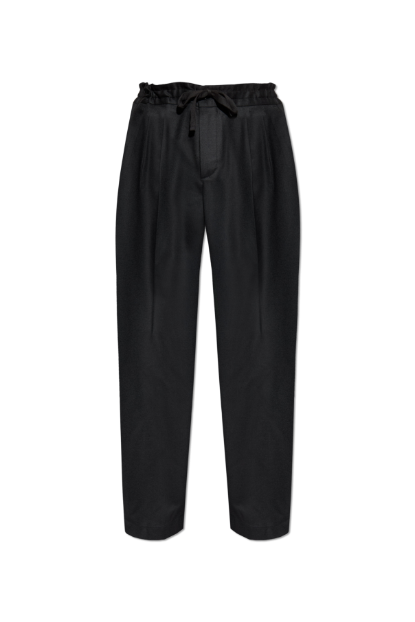 Wool trousers with pleats od Dolce & Gabbana