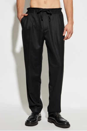 Dolce & Gabbana Wollhose mit Bundfalten