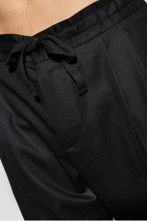 Dolce & Gabbana Wollhose mit Bundfalten