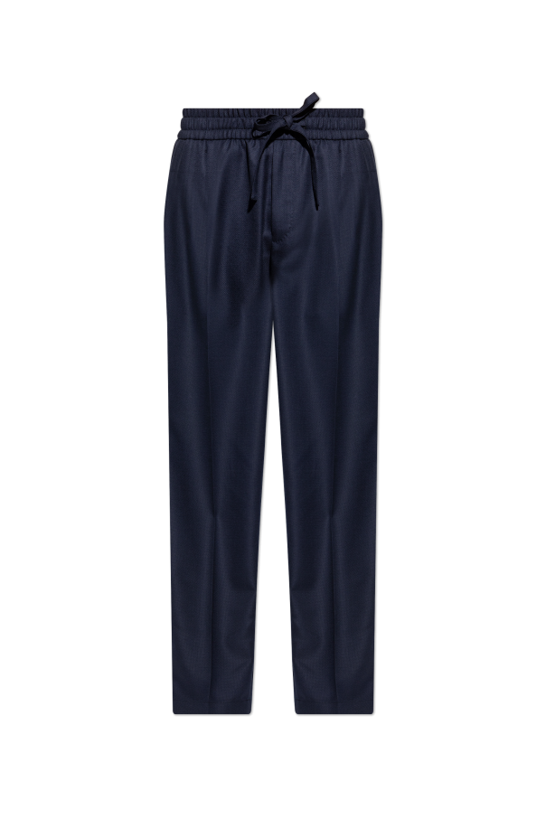 Wool pleated trousers od Dolce & Gabbana
