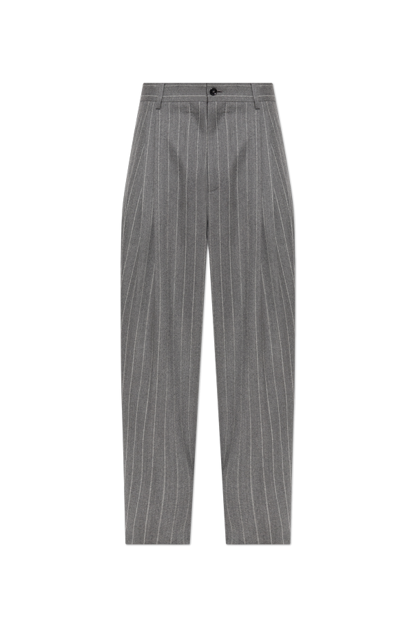Wool trousers with pinstripe pattern od Dolce & Gabbana