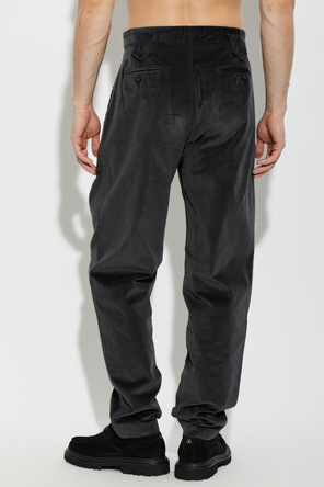 Dolce & Gabbana Velvet trousers with pleats