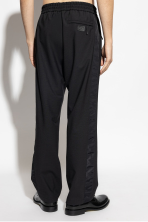 Dolce & Gabbana Pantalones con banda lateral
