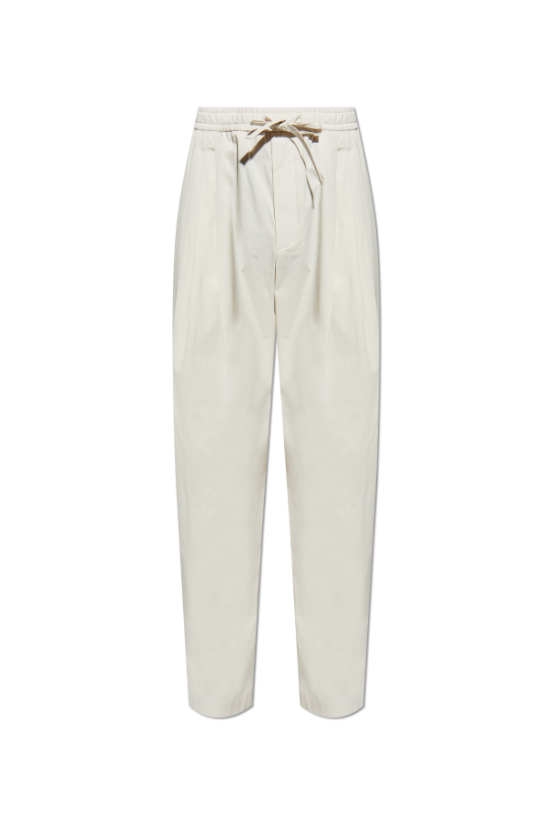 Loose-fit pleated trousers od Dolce & Gabbana