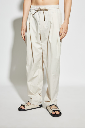 Dolce & Gabbana Weit geschnittene Hose mit Abnähern