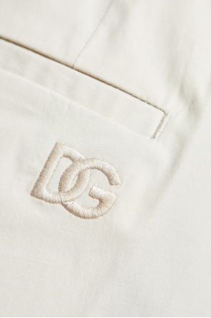 Dolce & Gabbana Weit geschnittene Hose mit Abnähern