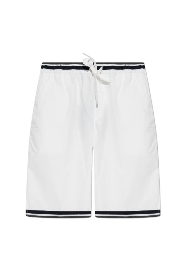 Cotton shorts with print od Dolce & Gabbana