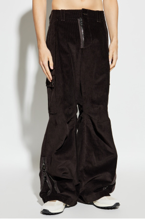 Dolce & Gabbana Sztruksowe spodnie typu `cargo`