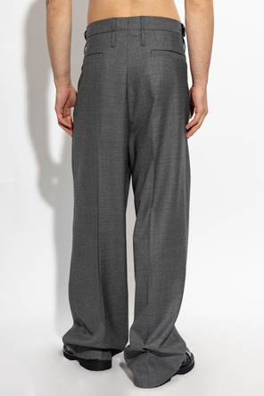 Dolce & Gabbana Pantalones de lana con raya
