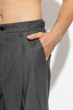 Dolce & Gabbana Pantalones de lana con raya