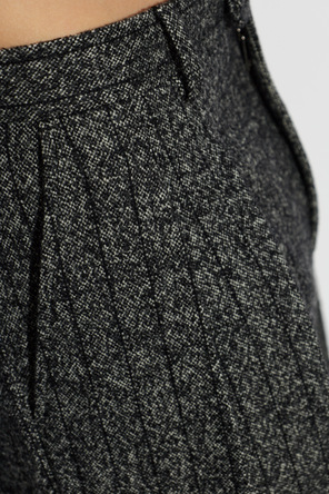 Dolce & Gabbana Wool Striped Trousers