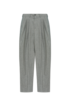 Wool Striped Trousers