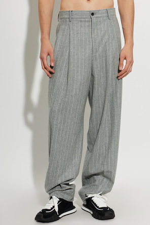 Dolce & Gabbana Wool Striped Trousers