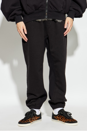 Dolce & Gabbana Pantalones de chándal con puños en los bajos