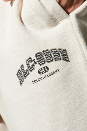 Dolce & Gabbana Pantalones de chándal con logotipo estampado