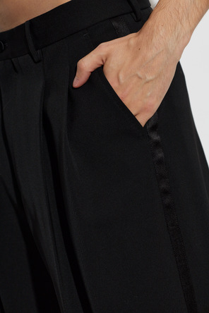 Dolce & Gabbana Wool Pleated Trousers