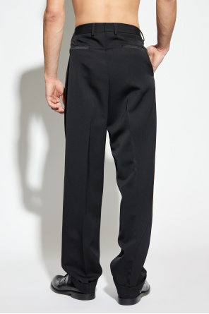 Dolce & Gabbana Trousers with turned-up creased legs