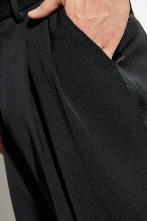 Dolce & Gabbana Trousers with turned-up creased legs