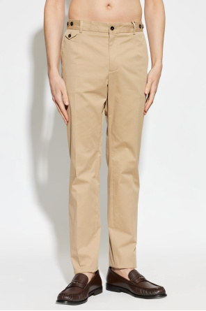 Dolce & Gabbana Cotton trousers with tapered legs