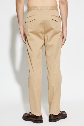 Dolce & Gabbana Cotton trousers with tapered legs