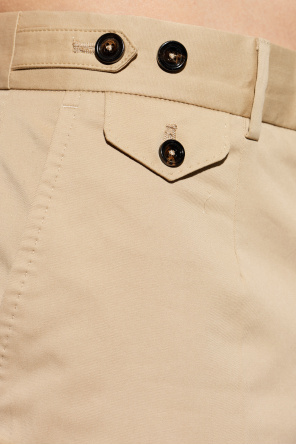 Dolce & Gabbana Cotton trousers with tapered legs