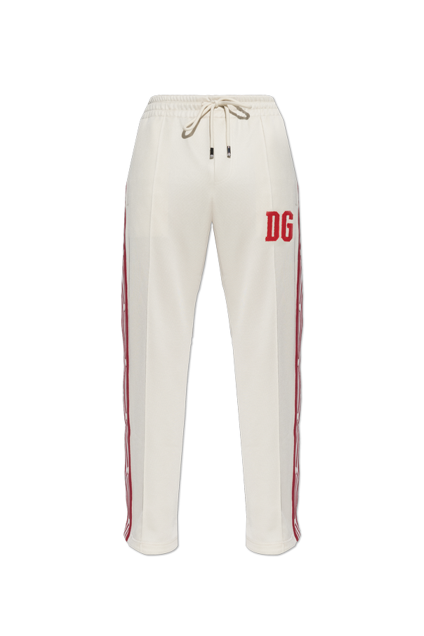 Track Pants with Embroidered Logo od Dolce & Gabbana