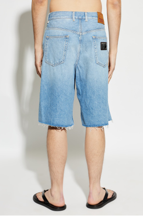 Dolce & Gabbana Shorts vaqueros con efecto ‘vintage’