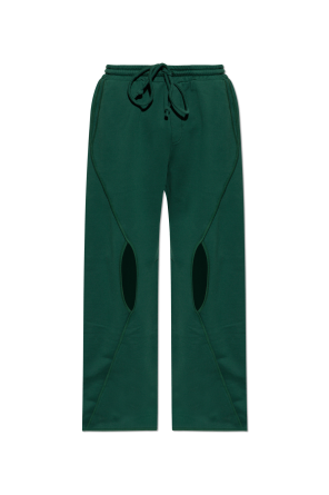 Pantalones de chándal con aberturas decorativas